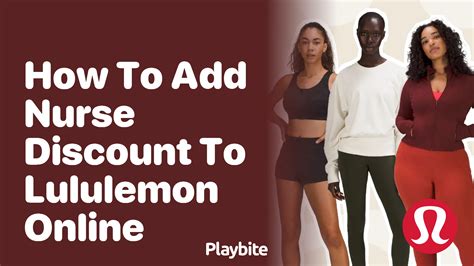 lululemon discount for nurses